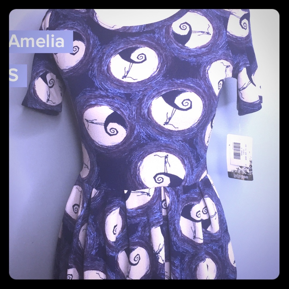 BNWT Nightmare Before Christmas Amelia Dress S